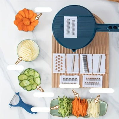 cuisine mandoline efficace ronde et carrée lames de coupe aliments 