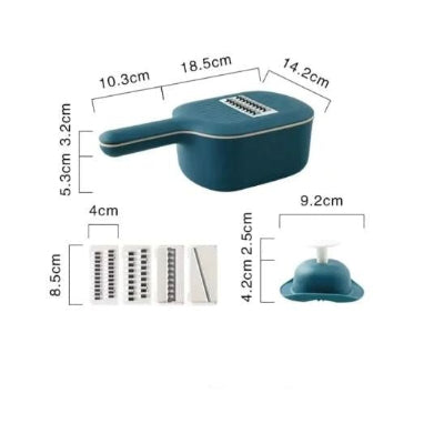 cuisine mandoline efficace ronde et carrée dimentions B