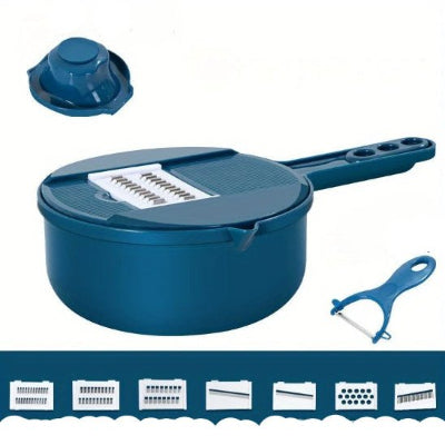 cuisine mandoline efficace variante ronde bleu 