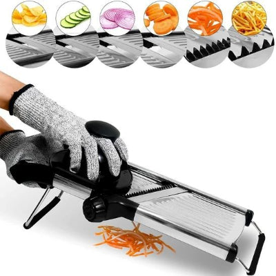 cuisine mandoline réglable variante acier inoxydable 
