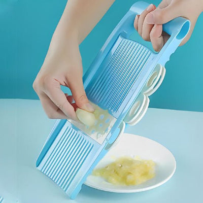 mandoline cuisine bleu ail